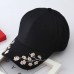 Unisex   Blossom Flower Embroidery Baseball Cap Hip Hop Hat Cool Bboy   eb-45134621